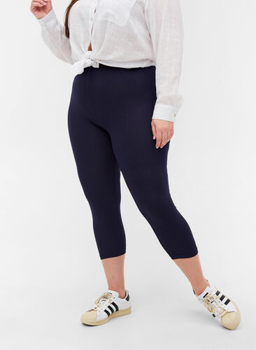 3/4-basisleggings, Night Sky, Model image number 2