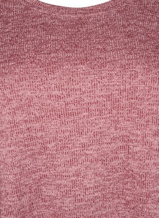 Zizzi FLASH - Jerseybluse med lange ermer, Rosa, Packshot image number 2