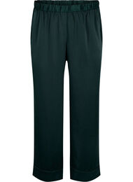 Pyjamasbukse i sateng med elastisk linning, Scarab