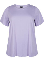 FLASH - T-skjorte med rund hals, Lavender