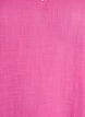 FLASH - Løs bluse med cap-ermer, Rosa, Packshot image number 2