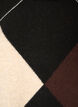 Strikk med harlekintrykk, Svart, Packshot image number 2