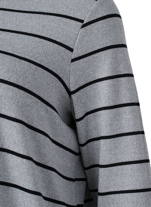 Mønstret bluse med lange ermer, LGM Stripe, Packshot image number 2