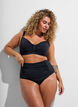 Bikinitruse med h&oslash;yt liv, Svart, Model image number 0