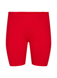 Ensfargede basis sykkelshorts