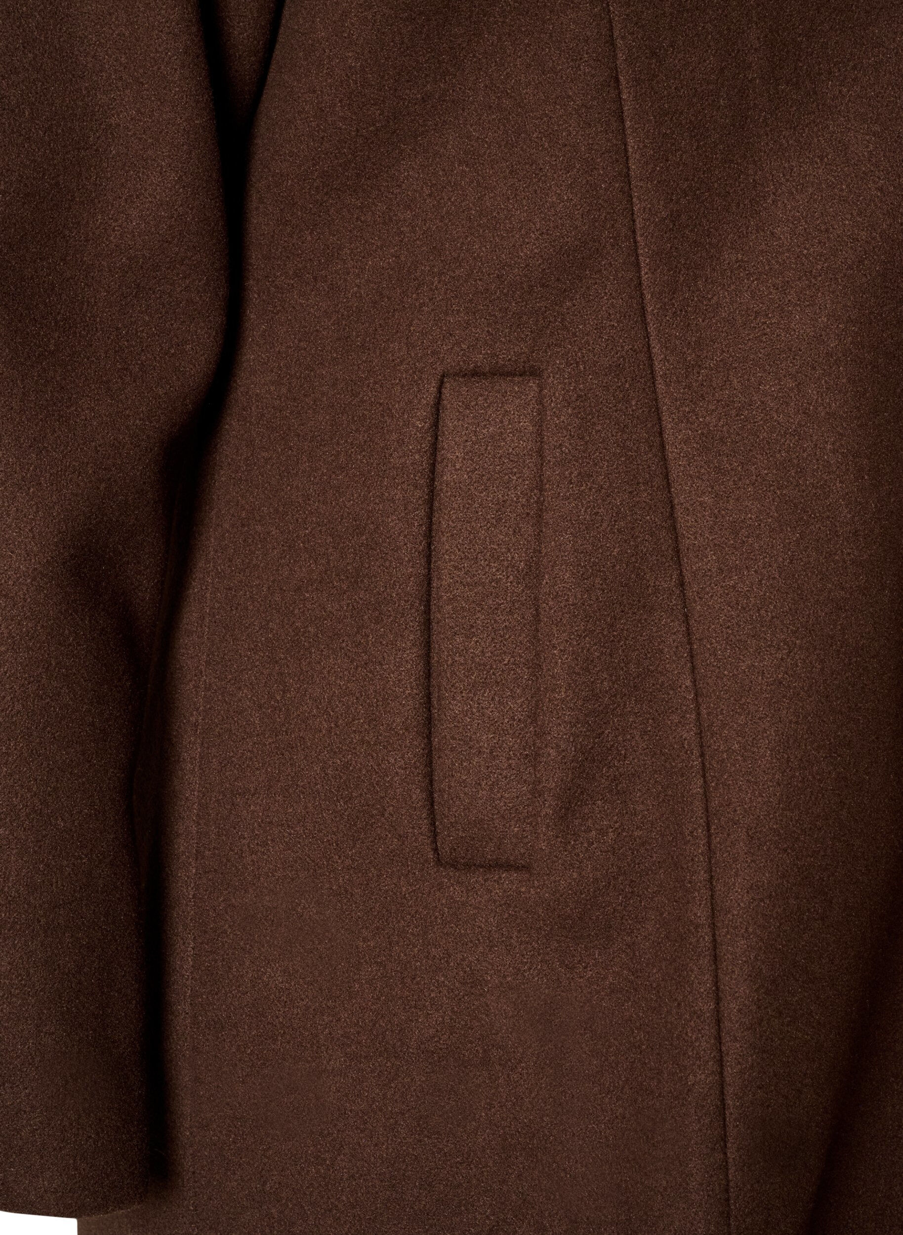 ZizziFrakk med avtakbar vattert innsats, Brun, Packshot image number 3