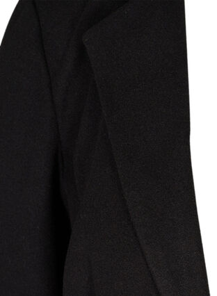 Klassisk åpen jakke, Black, Packshot image number 2