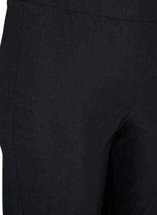 Elastisk bukse i viskose, Black, Packshot image number 2