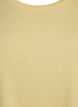 Kortermet T-skjorte i bomullsblanding, Gul, Packshot image number 2