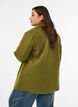 Kort k&aring;pe med dobbeltradede knapper, Gr&oslash;nn, Model image number 2