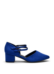 Wide fit - Pumps med doble stropper, Surf The Web