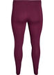Basis leggings i viskose, Mørk Bordeaux, Packshot image number 1