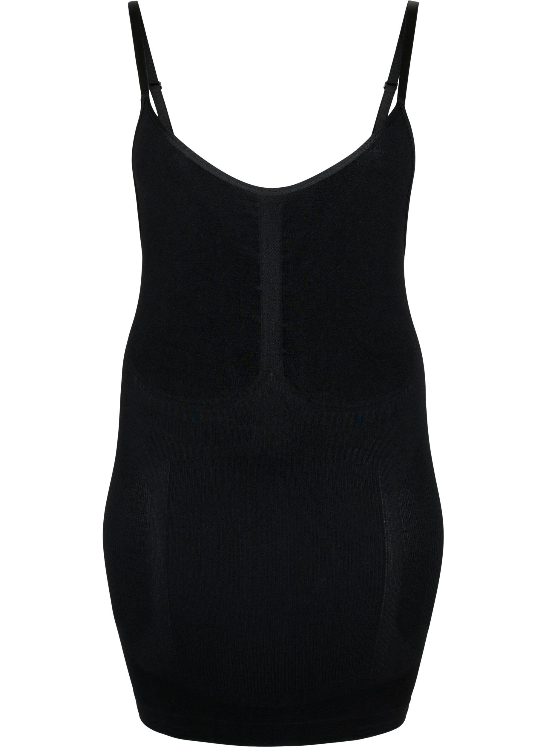 Zizzi Shapewear stroppetopp, Svart, Packshot image number 0