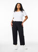 FLASH - Bukser med straight fit, Svart, Model image number 0