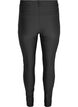 Cropped tights med en lett shine, Black, Packshot image number 1