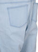 Striped denim snekkerbukser, L. Blue Denim Stripe, Packshot image number 4