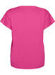 Ensfarget trenings-T-skjorte, Rosa, Packshot image number 1