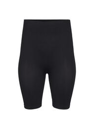 Sømløs sykkelshorts, Black