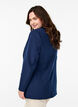 Klassisk blazer med knappelukking, Bl&aring;, Model image number 2