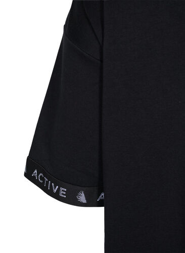 Lang genser med 1/2-ermer, Black, Packshot image number 3