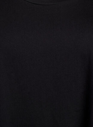 Zizzi 2-pakk T-skjortekjole med korte ermer, Svart, Packshot image number 3