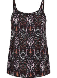 FLASH - Topp med mønster, Black Rose Ethnic