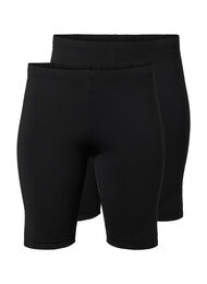 Sykkelshorts 2 stk., Black