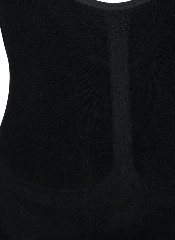 Shapewear stroppetopp, Svart, Packshot image number 2