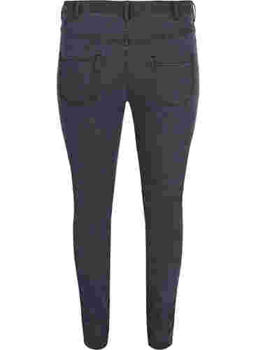 Super slim Amy jeans med høyt liv, Grey Denim, Packshot image number 1