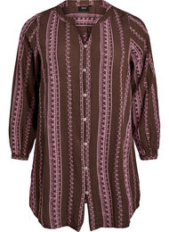 Tunika med brodert mønster, C. Martini/Beg. Pink