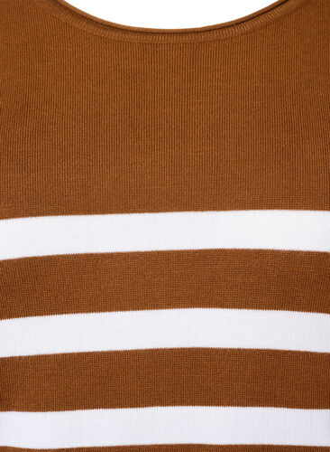 Stripete bluse i viskose, Fungi Stripe Comb, Packshot image number 2