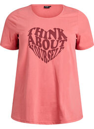 FLASH - T-skjorte med motiv, Faded Rose Think