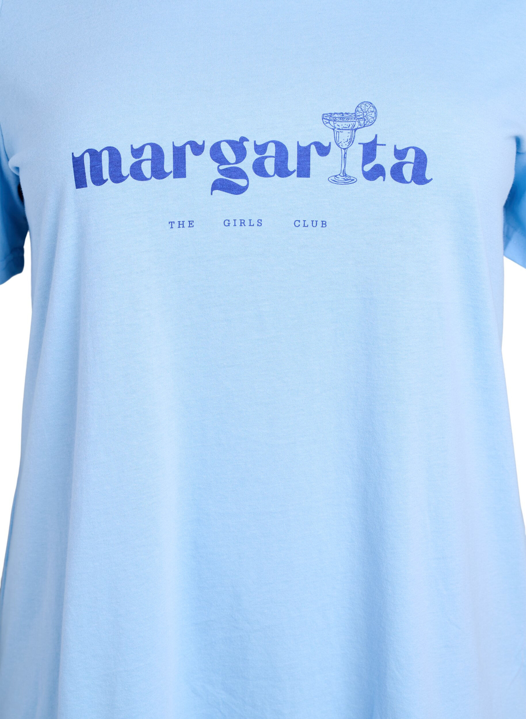 Zizzi FLASH - T-skjorte med motiv, Bl&aring;, Packshot image number 2