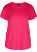Ensfarget T-skjorte til trening, Rosa, Packshot image number 0