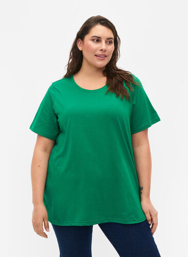 FLASH- T-skjorte med rund hals , Jolly Green, Model image number 0