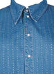 Denimskjorte med rhinesteiner, Light Blue Denim, Packshot image number 2