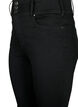 Super slim Bea jeans med ekstra høyt liv, Black, Packshot image number 2