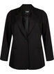 FLASH - Enkel blazer med knapp, Svart, Packshot image number 0
