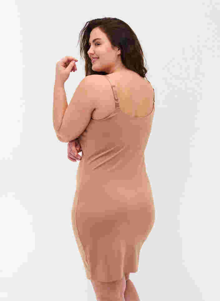 Light shapewear kjole, Café Au Lait, Model