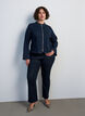 Ellen bootcut-jeans med h&oslash;y midje, Bl&aring;, Model image number 0