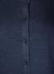 Finstrikket cardigan med rund hals, Bl&aring;, Packshot image number 2