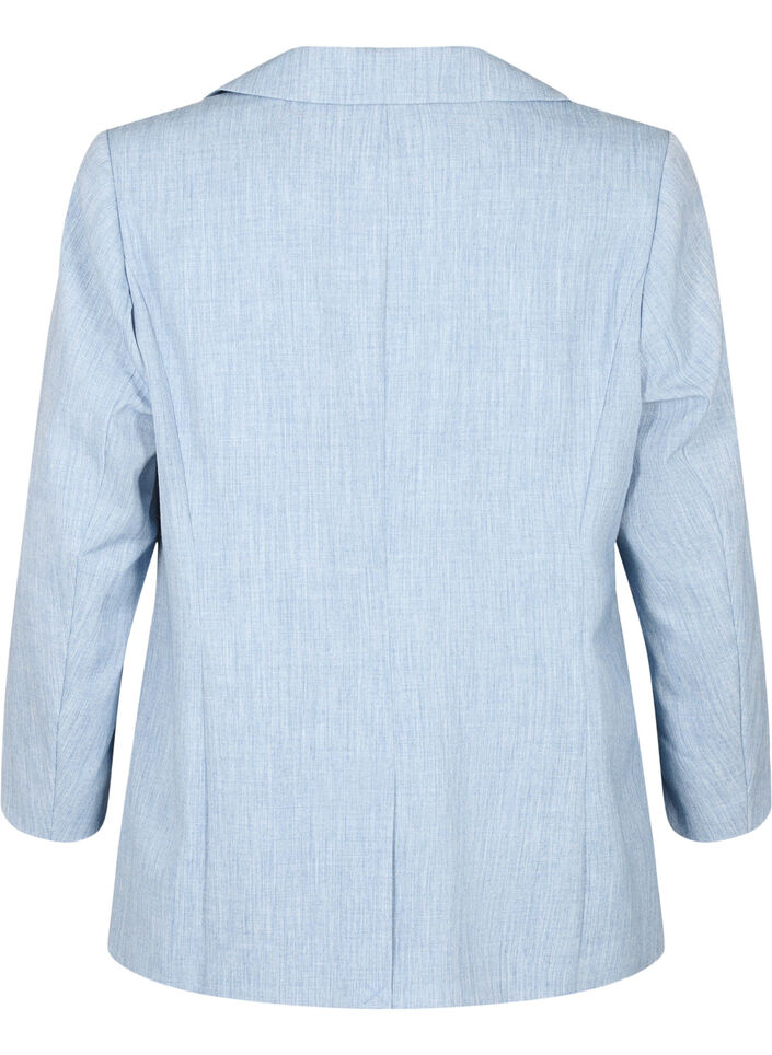 Melert blazer med knappelukking, Infinity , Packshot image number 1