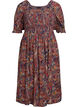 Sommerkjole i viskose med paisley-trykk, Bl&aring;, Packshot image number 0