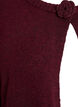 Strikket cardigan med blomsterdetaljer, M&oslash;rk Bordeaux, Packshot image number 2
