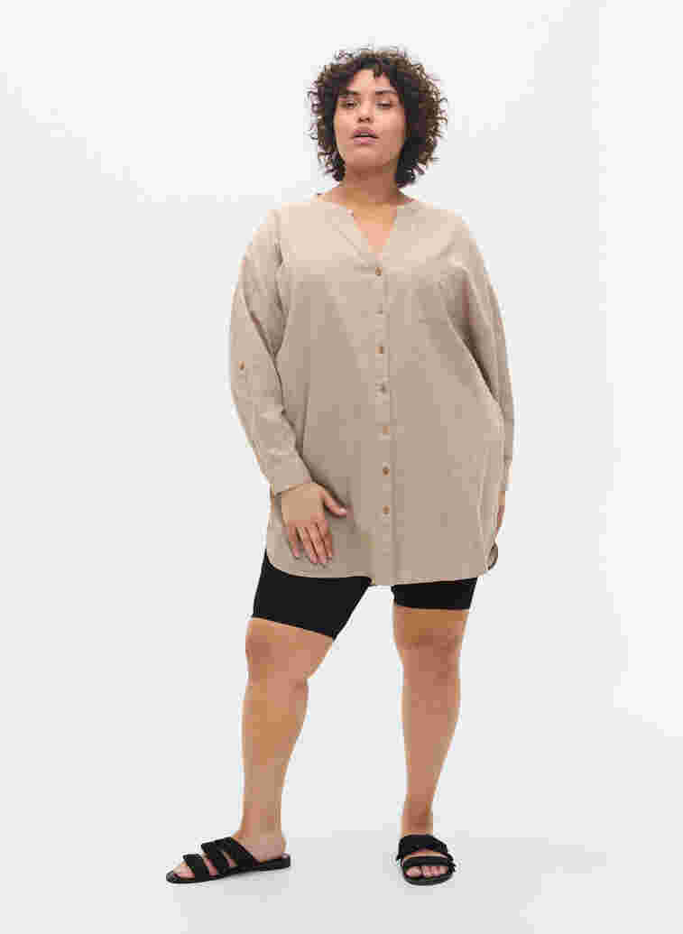 knappelukking, Simply Taupe, Model image number 2