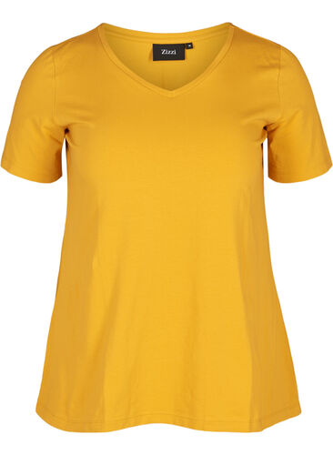 Basis t-skjorte, Mineral Yellow, Packshot image number 0