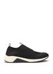 Wide fit - Slip-on joggesko, Svart, Packshot image number 0