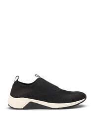 Wide fit - Slip-on joggesko, Black