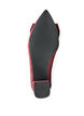 Glitterpumps med sl&oslash;yfe, R&oslash;d, Packshot image number 4