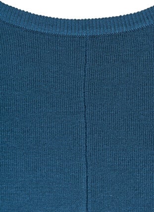 Strikket genser, Majolica Blue, Packshot image number 2